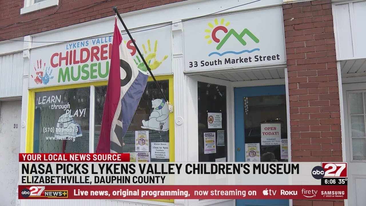 Children's museum in rural Pennsylvania gets NASA designation