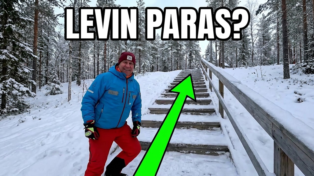 Levin ikoninen nousu: portaat tunturiin ja Tuikku – päivänvalon upein reitti! 4k