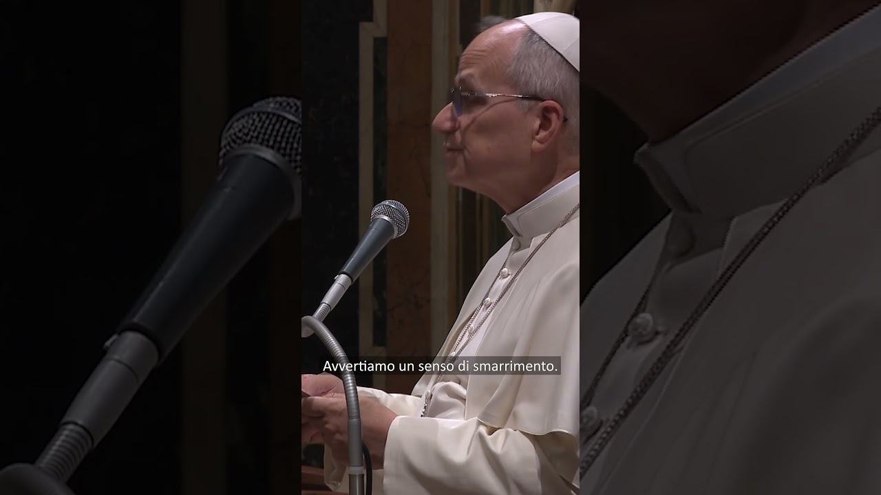 #papaleonexiv Presenza e custodia per rispondere alle inquietudini dei giovani #shorts