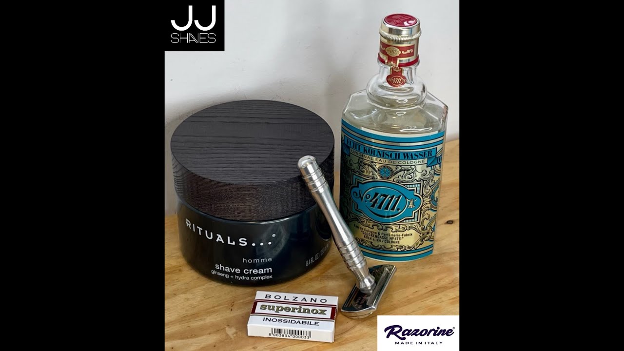 Razorine Friday “Going Brushless!” 13May2022Razor: Razorine Flatboy Bolzano Rituals Shave Cream