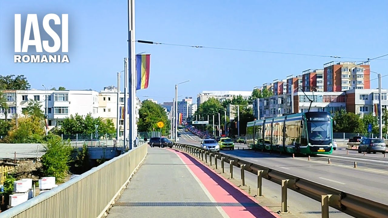 Strolling Down Nicolina Road in Iasi