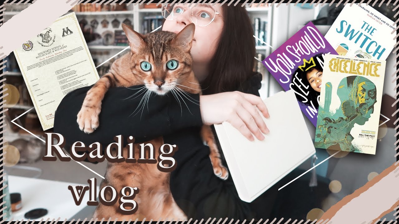 Getting Back to Reading vlog & Last N.E.W.T.s Prompts | Book Roast [CC]