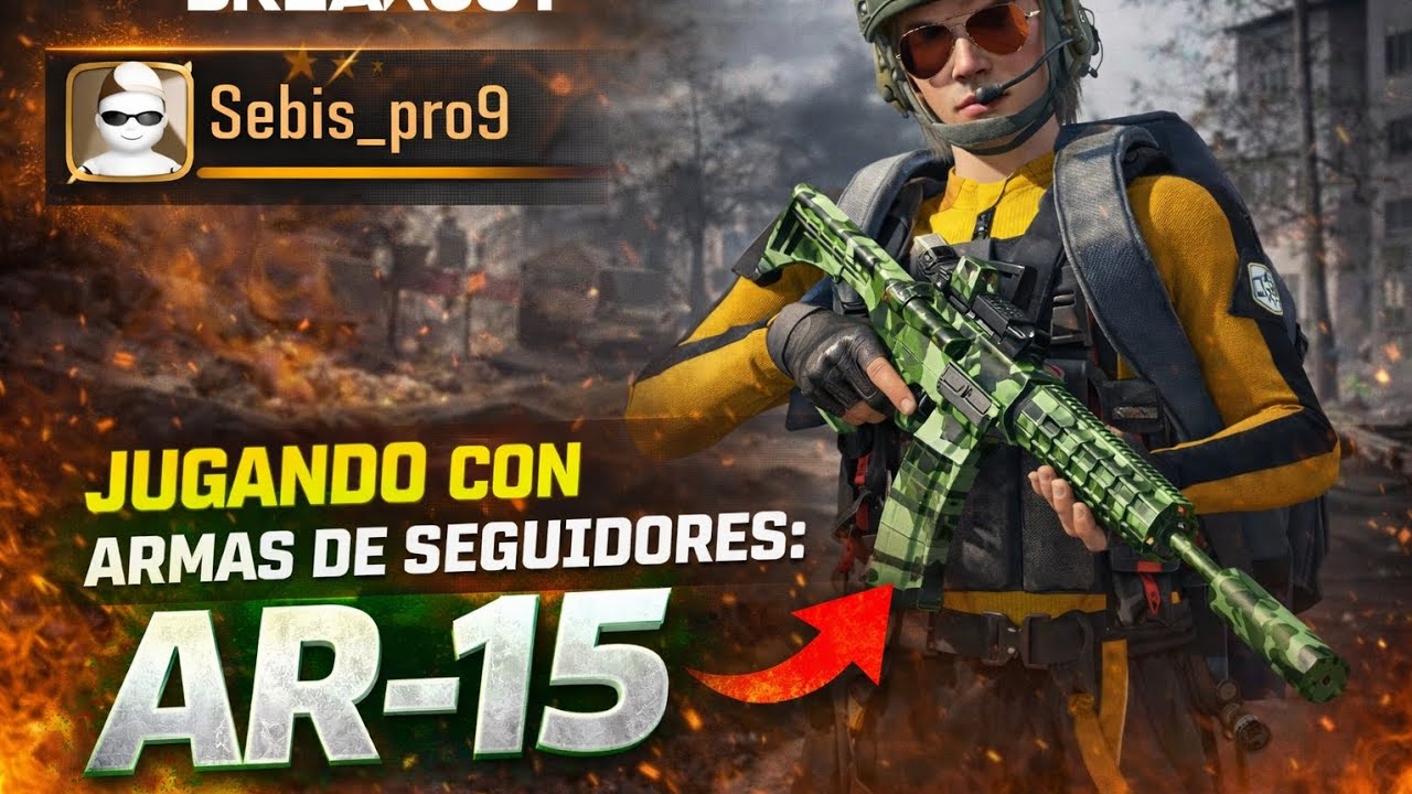 Jugando con armas de seguidores: AR-15