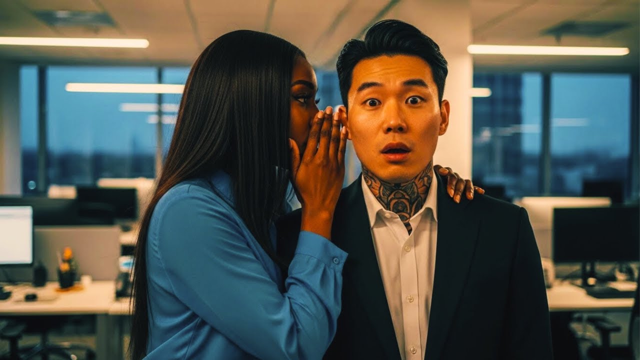KOREAN MAFIA BOSS Came to the Office to Catch His PA Doing This…BLACK Intern Whispered 