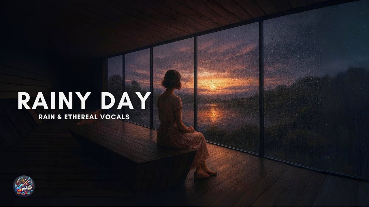 Ethereal Vocals with Rain Sounds | Relaxing Music for Meditation & Calm | Eternal Glow Within