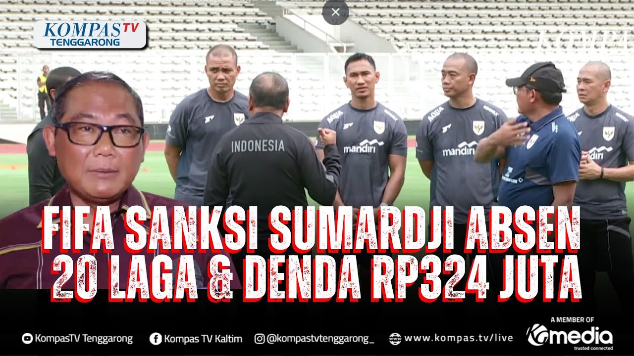 Sumardji Disanksi FIFA Jakarta