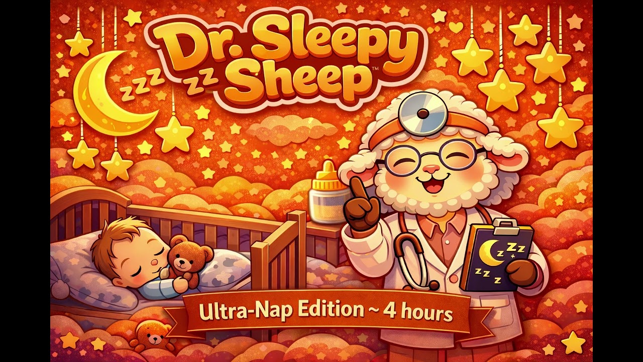 Peaceful Baby Sleep Music for Calm Nights (4 Hours) | Dr. Sleepy Sheep UNE Vol.3