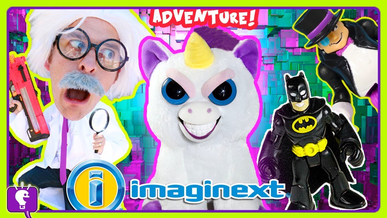 HobbyHarry Mysterious Creature ADVENTURE #2 Imaginext Batman Toy Review with HobbyKidsTV
