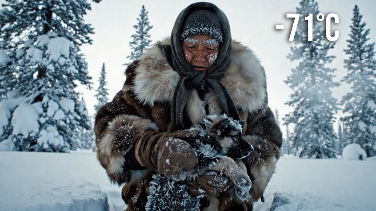 She Found a Dying German Shepherd Puppy in the Snow | An Elderly Woman's Rescue at -71°C ❄️🐕
