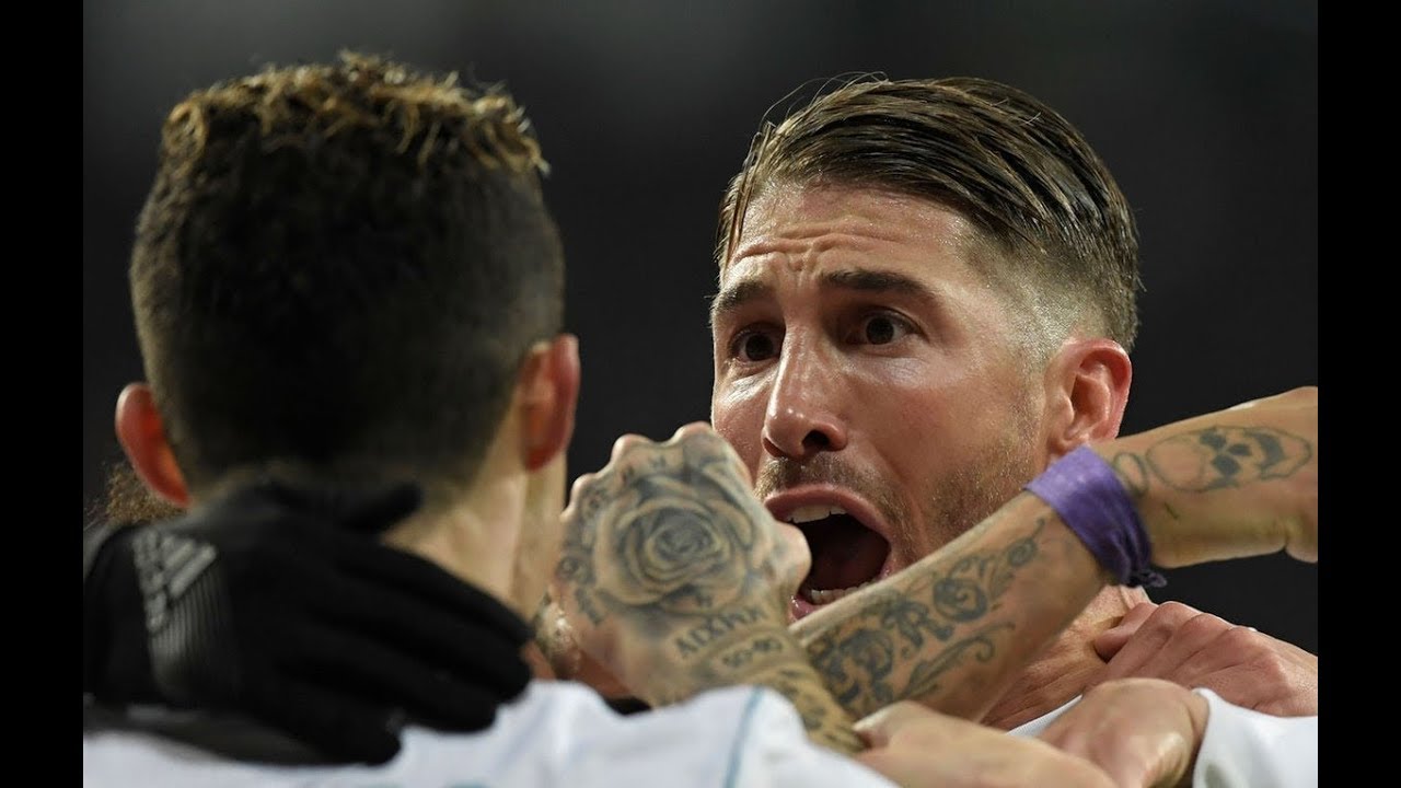Sergio Ramos vs PSG  (Home) UEFA CHAMPIONS LEAGUE  17-18 1080i HD