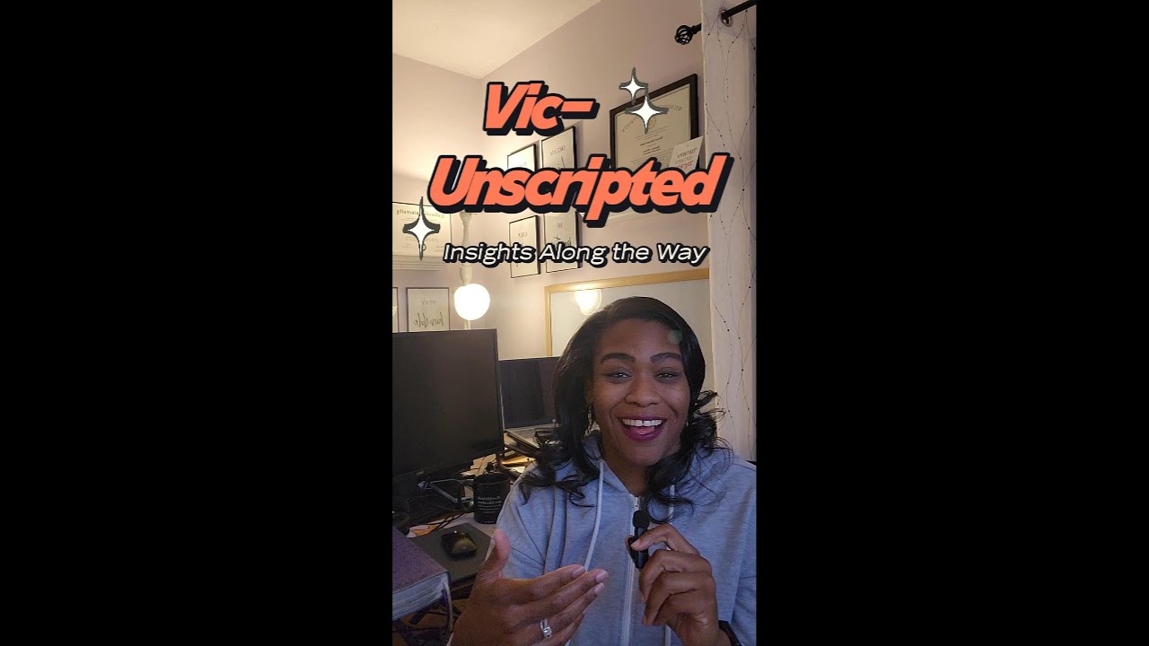 Vic Unscripted: Take One #faith #fitness #mindset