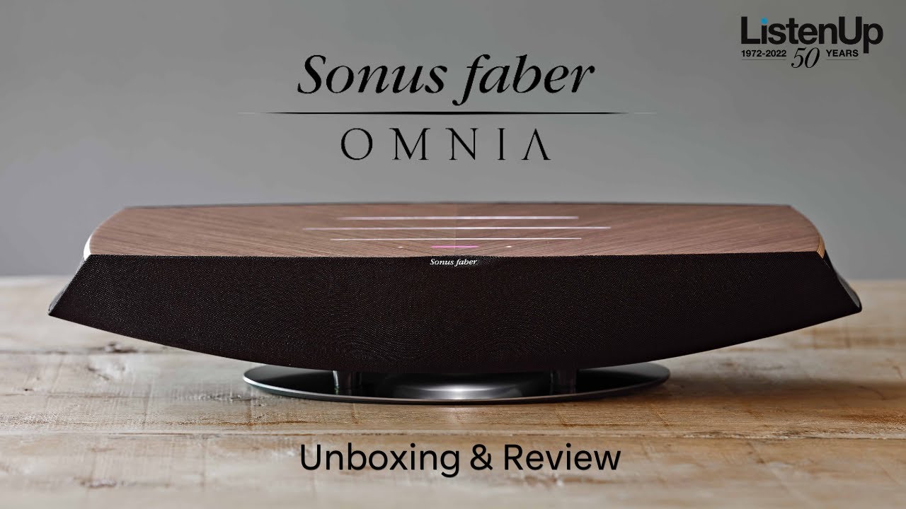 Unboxing & Review of The New Sonus Faber Omnia Smart Wireless Speaker