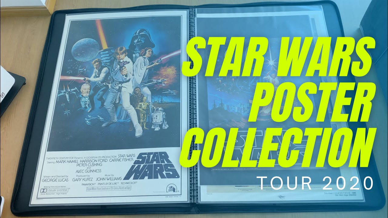 Star Wars Poster Collection Tour 2020 4K | Baroque Portfolio