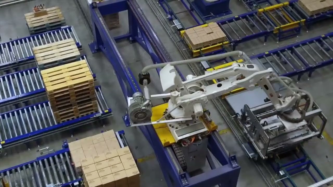 Mixed palletizing reference Smartlog - WSR  - Sodalis Italy