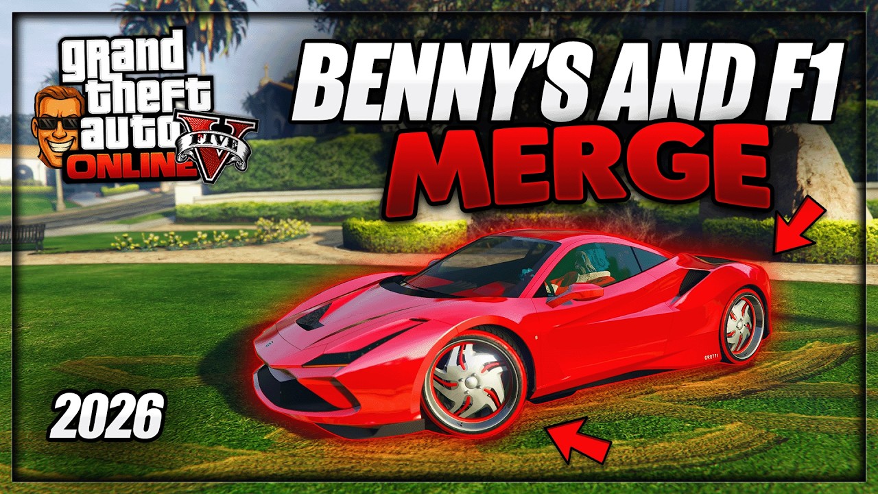 GTA 5 Online &mdash; Перенос тюнинга между авто BENNY/F1! Создай СВОЙ собственный МОДДИРОВАННЫЙ транспо...