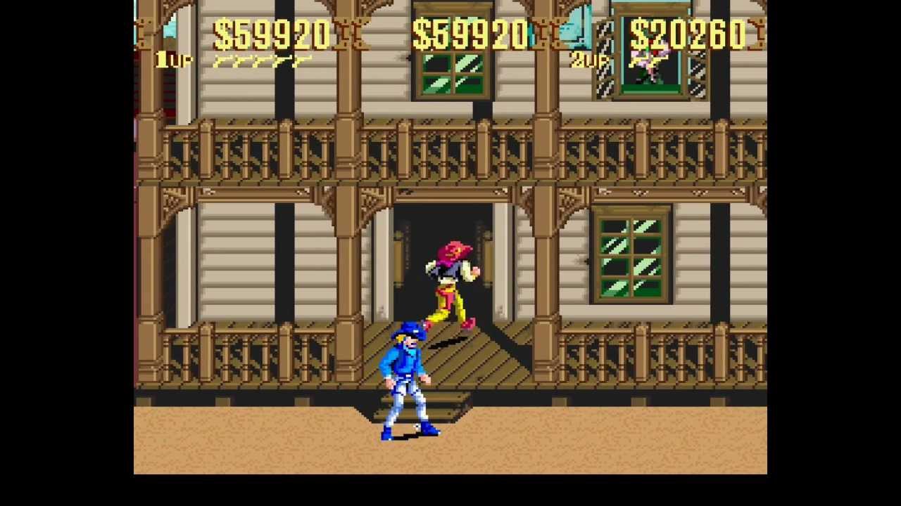 Sunset Riders SNES 2 player Netplay game
