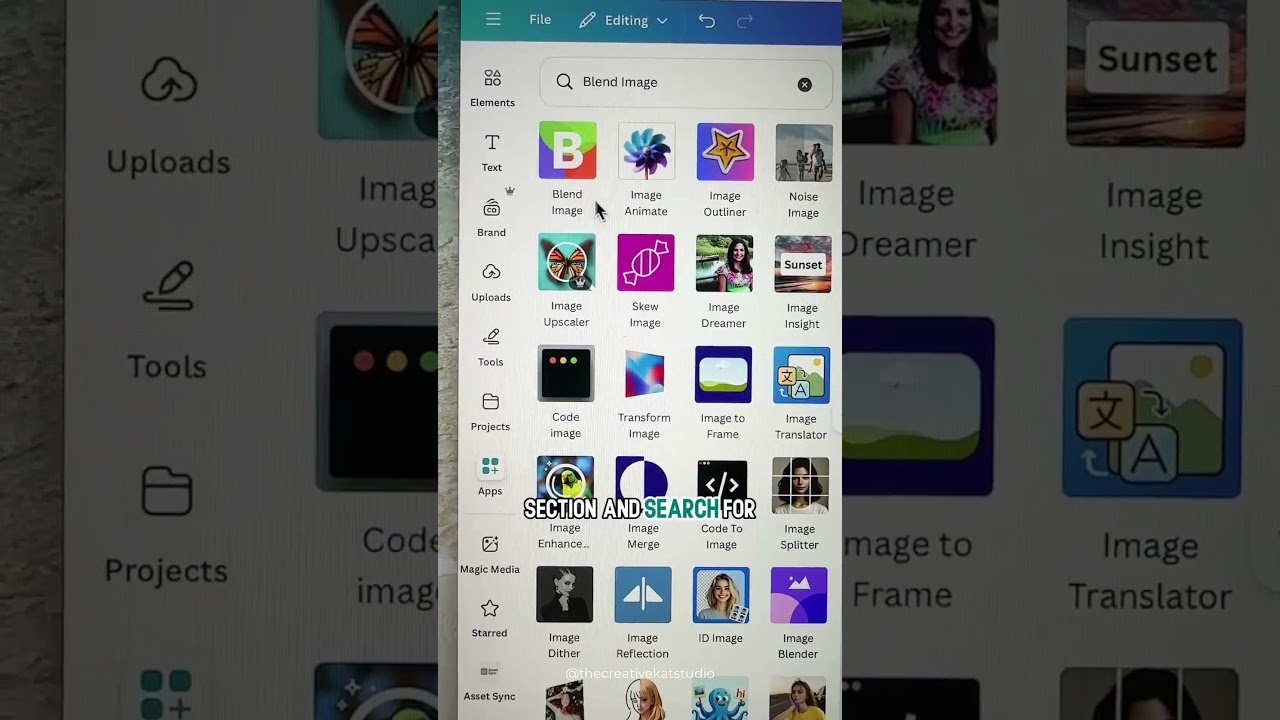 Создайте прозрачный текст в Canva!
