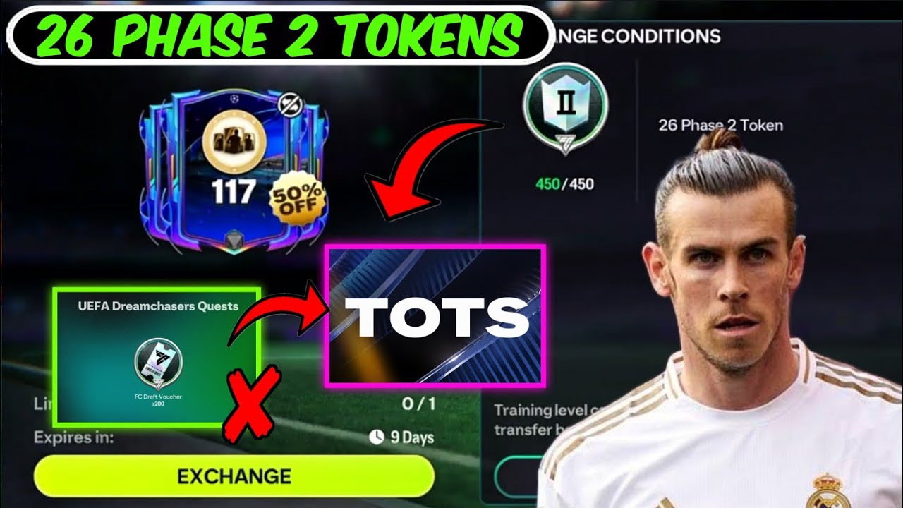 HOW TO GET 26 PHASE 2 TOKENS BALE  NEW STAR SHARD TOTS EVENT LEAKS GLITCH IN EA FC FIFA MOBILE 26