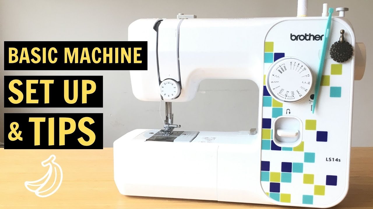 Brother LS14S Sewing Machine Review | How to thread and wind the bobbin up | Beginner Sewing Tips
