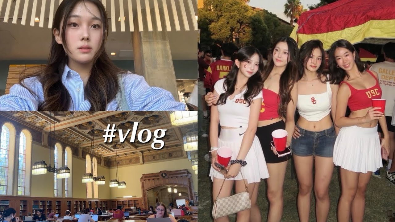 미국 대학 브이로그 ❤️💛 usc 에서의 일주일 | vlog | la 🇺🇸