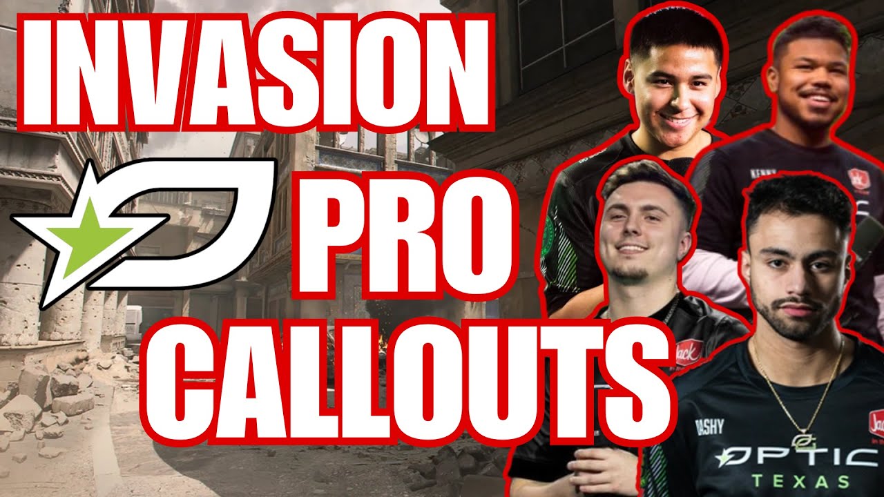INVASION PRO CALLOUTS (OpTic Texas Version)