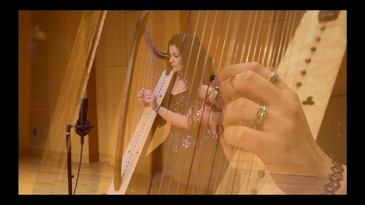 Zeca Afonso, Cantar Alentejano (Catarina Eufémia).Júlia Coelho: arr., canto, harpa (w/Eng subtitles)