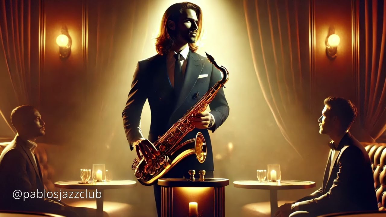 Whispered Sax. Relaxing Jazz Music. Pablo's Jazz Club. @PablosJazzClub