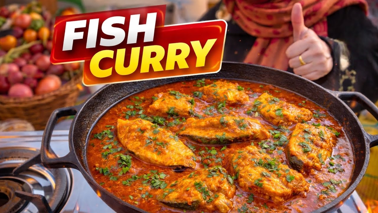 Fish Curry Desi Style | Gravy Fish | Easy Recipe 😋  #fish #recipe #fishcurry #desifood #cooking 