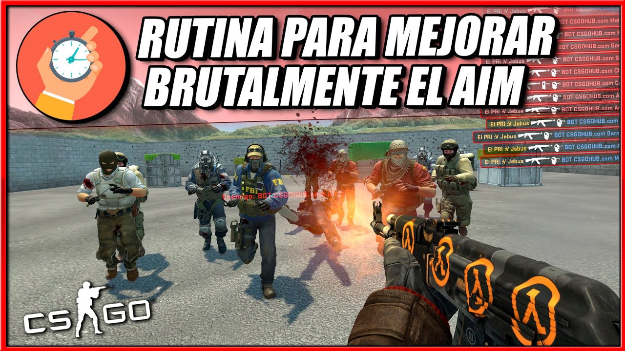 CÓMO MEJORAR RÁPIDO EL AIM EN CSGO #GuíaParaSalirDeSilver #2