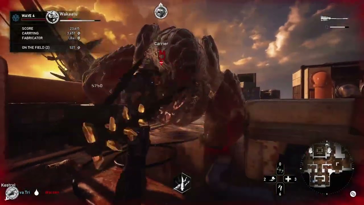 Gears 5 Master Boss Rush: 2 Man on Lift as Blademaster