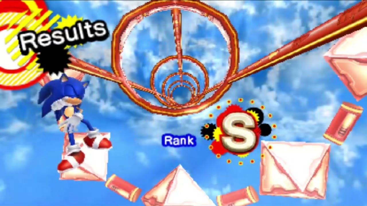 Sonic Generations 3DS - All Chaos Emeralds