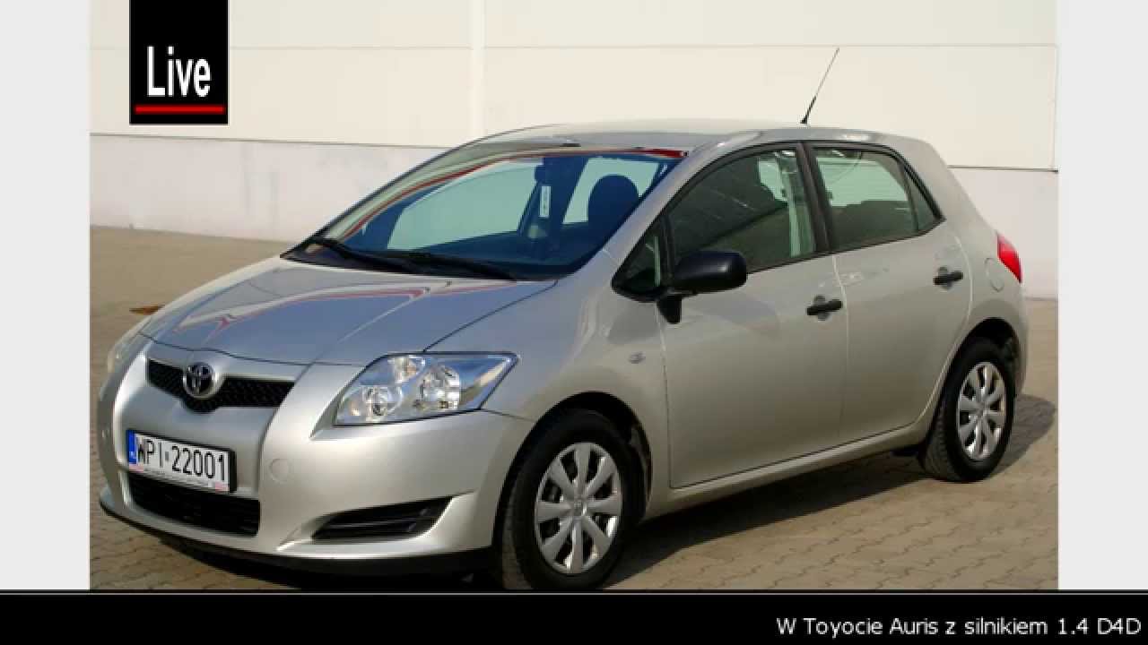 Toyota Auris I  1.4 D4D 2009 ----Fabryczie bez koła dwumasowego-----Ekonomiczny i bezawaryjny