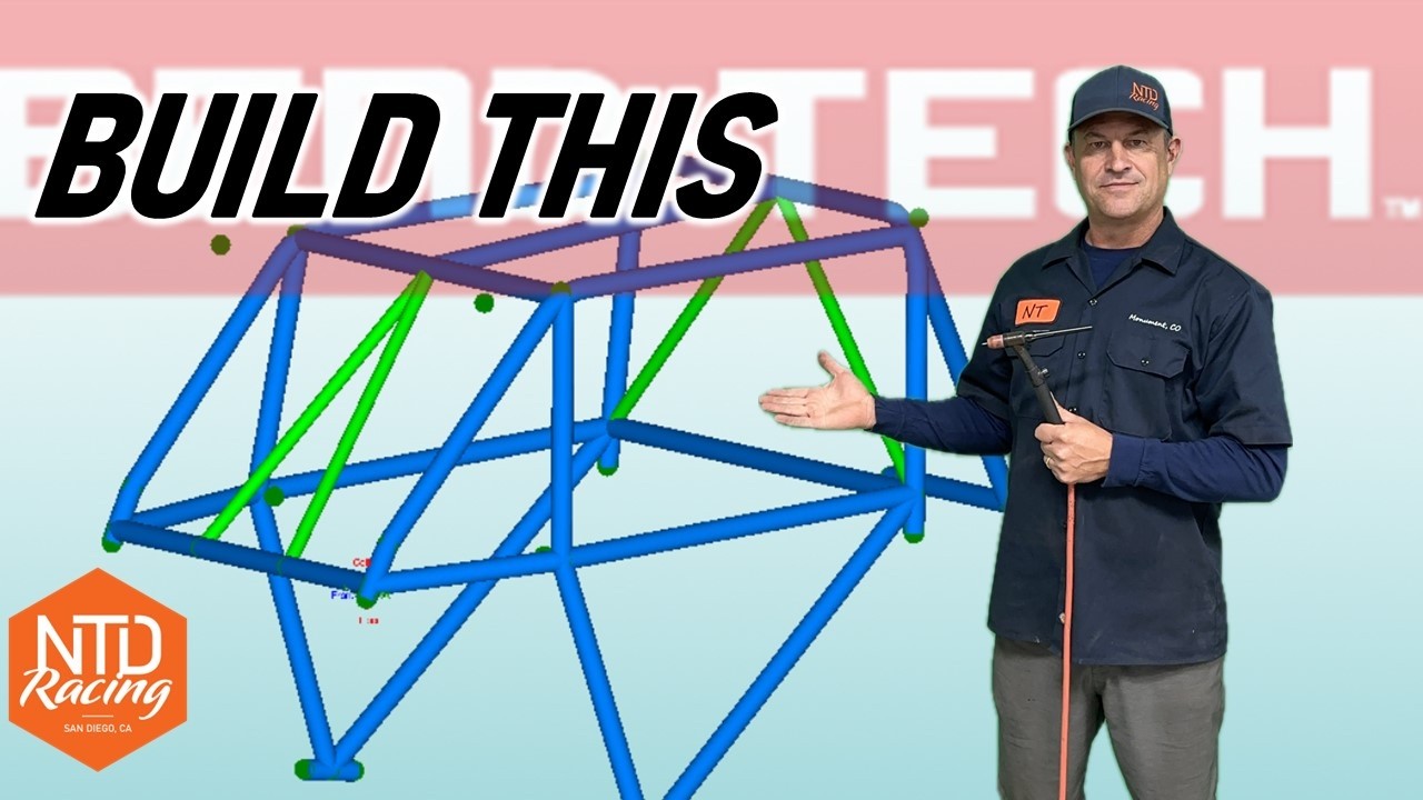 DIY Roll Cage Part 2 of 3 -  Making Pick Points in Bend-Tech