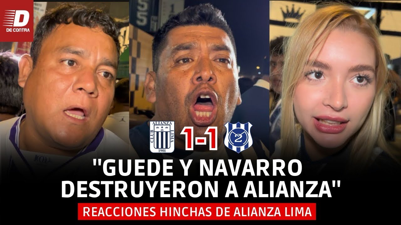 HINCHAS de ALIANZA LIMA EXPLOTAN tras ser ELIMINADOS de la COPA LIBERTADORES y culpan a PABLO GUEDE 
