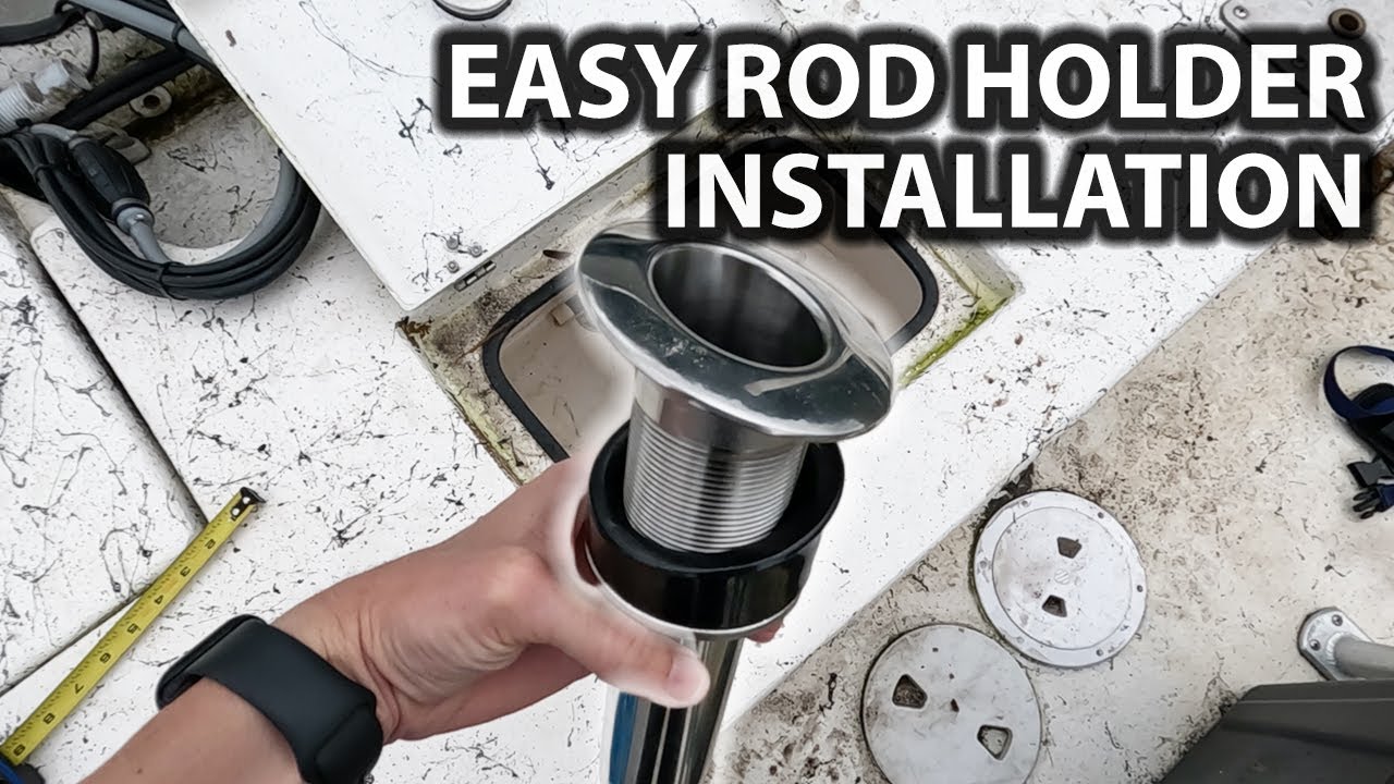 How to EASILY install Rod Holders!