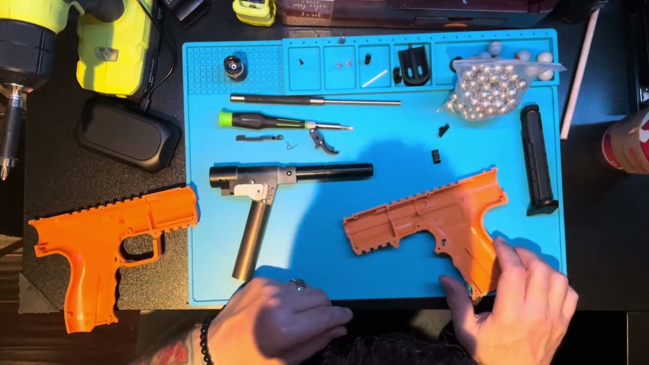 Beeman BP.50 Overview, Teardown,Dye Job, Assembly,and Testing.