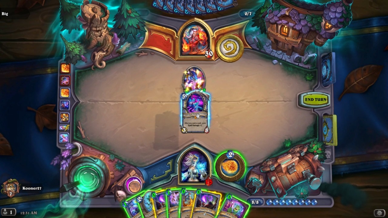 140 IQ New Mozaki Mage One Shot (Legend Hearthstone Prodigy Returns)