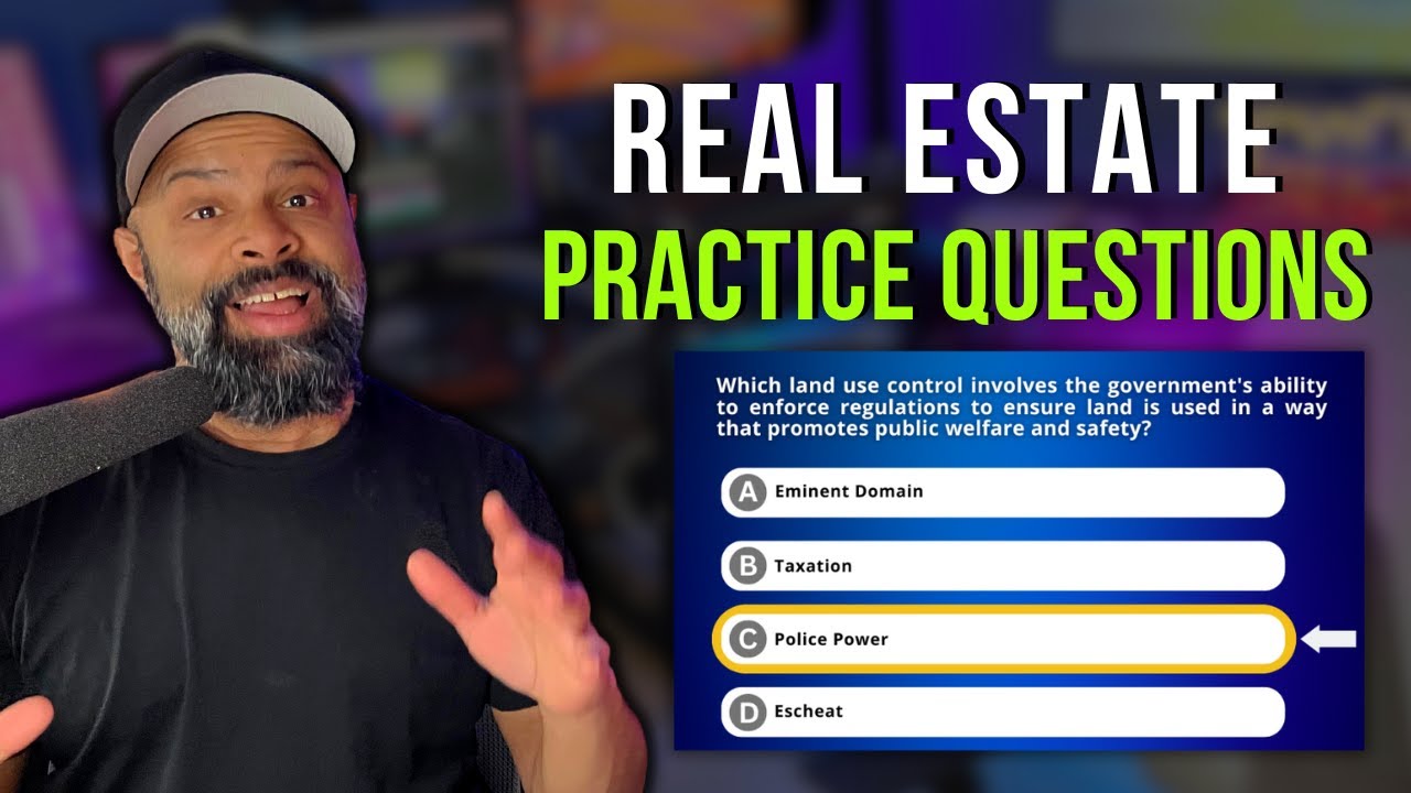 Can You Pass? 20 MUST KNOW Real Estate Exam Questions