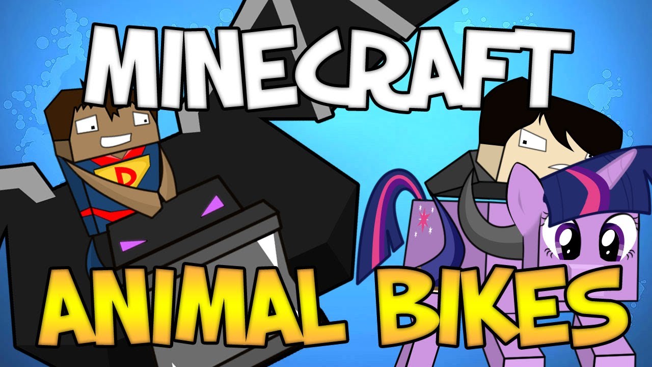 Minecraft Mod Showcase : Animal Bikes