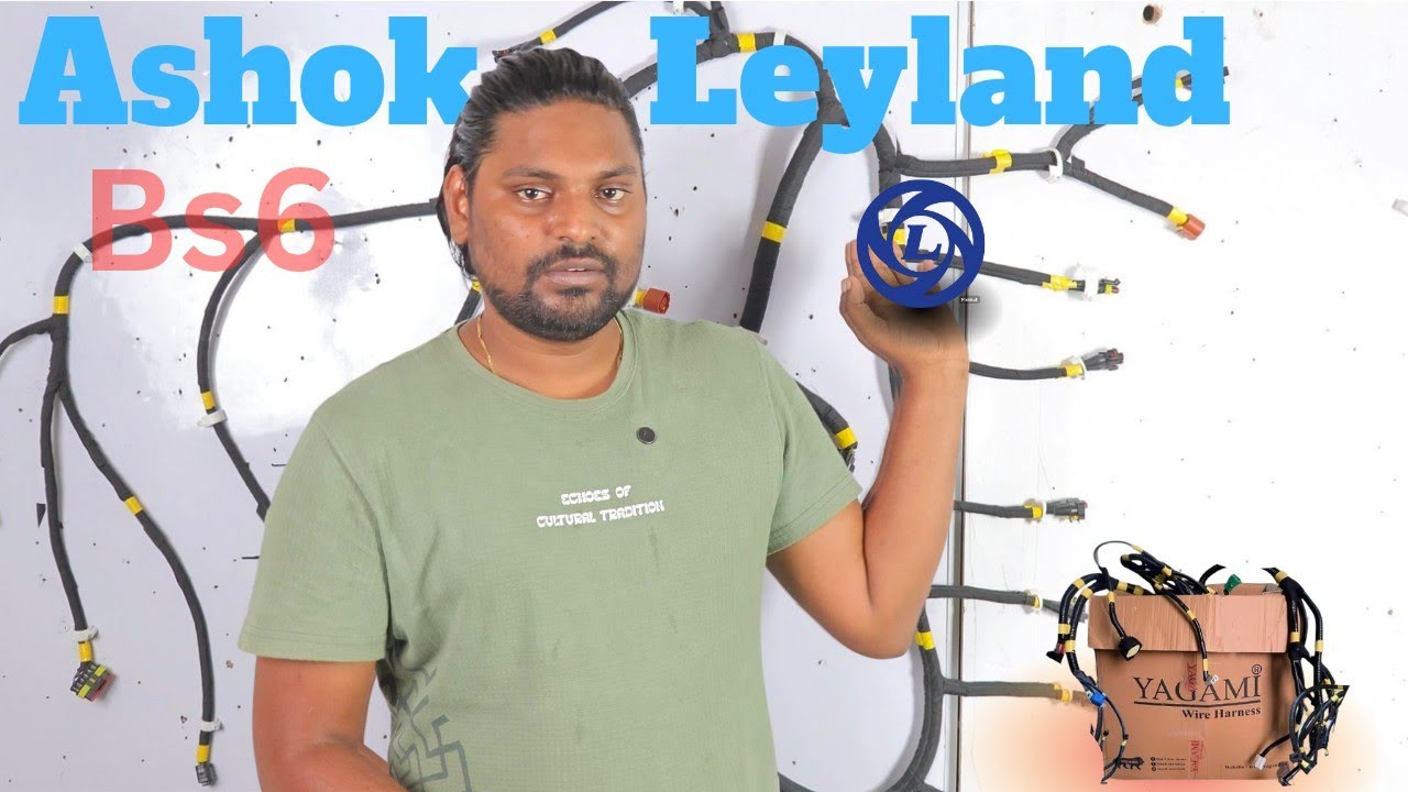 Ashok Leyland bs6 ki full wiring kit||#automobile