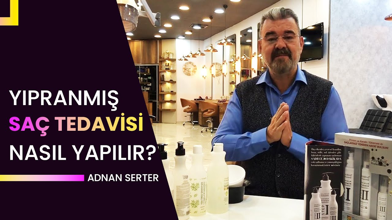 Protein bakımı, yıpranmış saç tedavisi, Minarich ürünü nasıl kullanılır? | Adnan Serter
