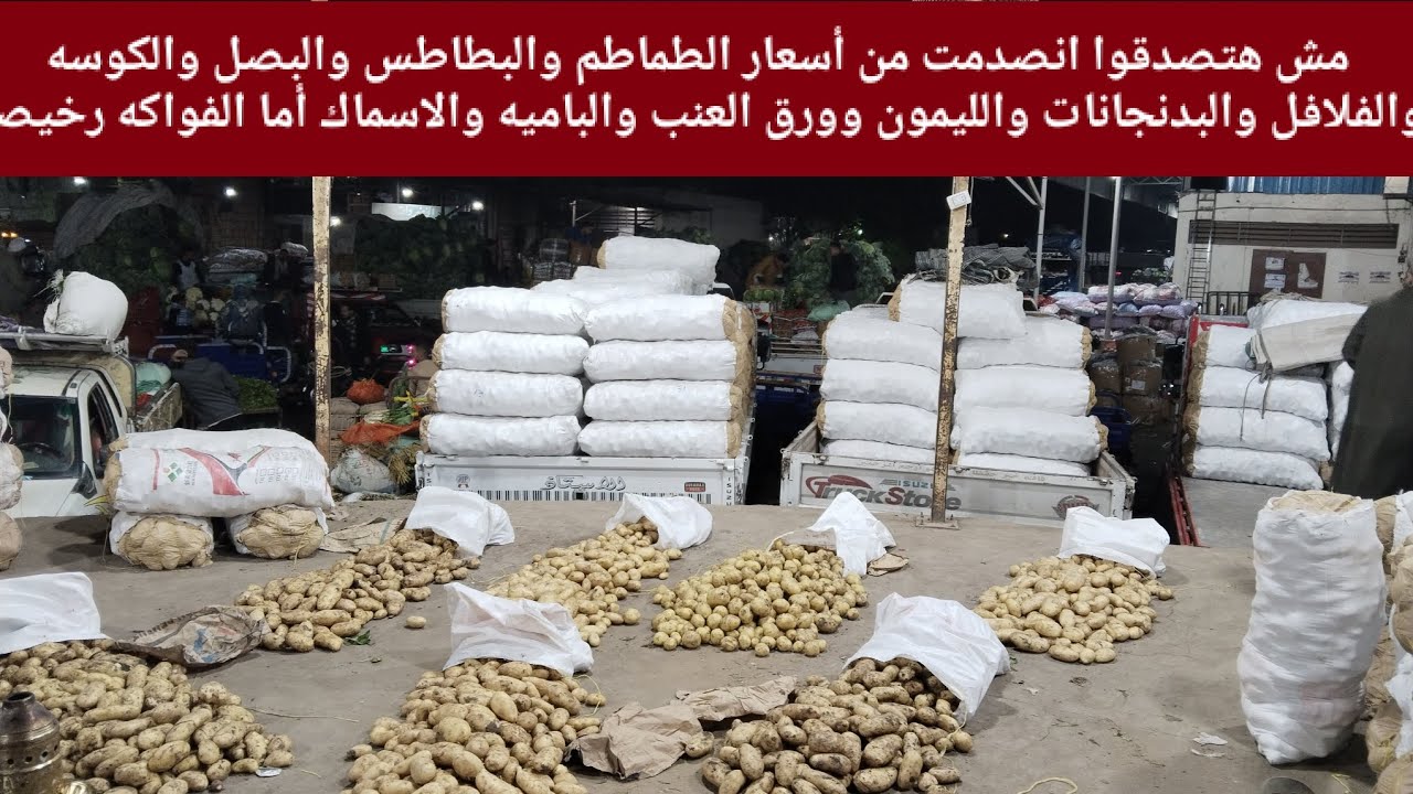 مش هتصدقوا انصدمت من أسعار الطماطم والبطاطس والبصل والكوسه والفلافل والبدنجانات والليمون وورق العنب