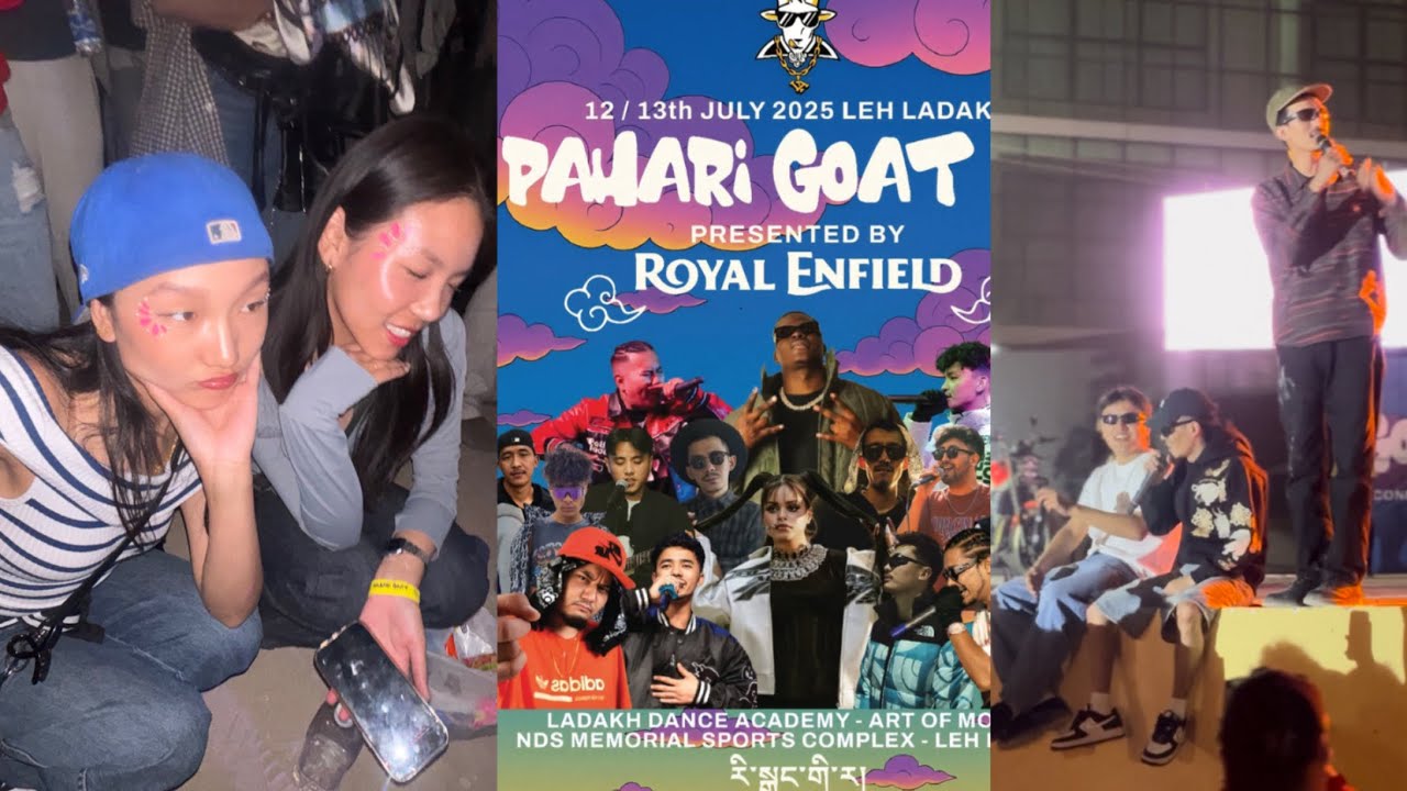 First time attending pahari goat at ladakh|Tibetan Vlogger @gtashi8307 @tenzinrytha @kusangkush4721 