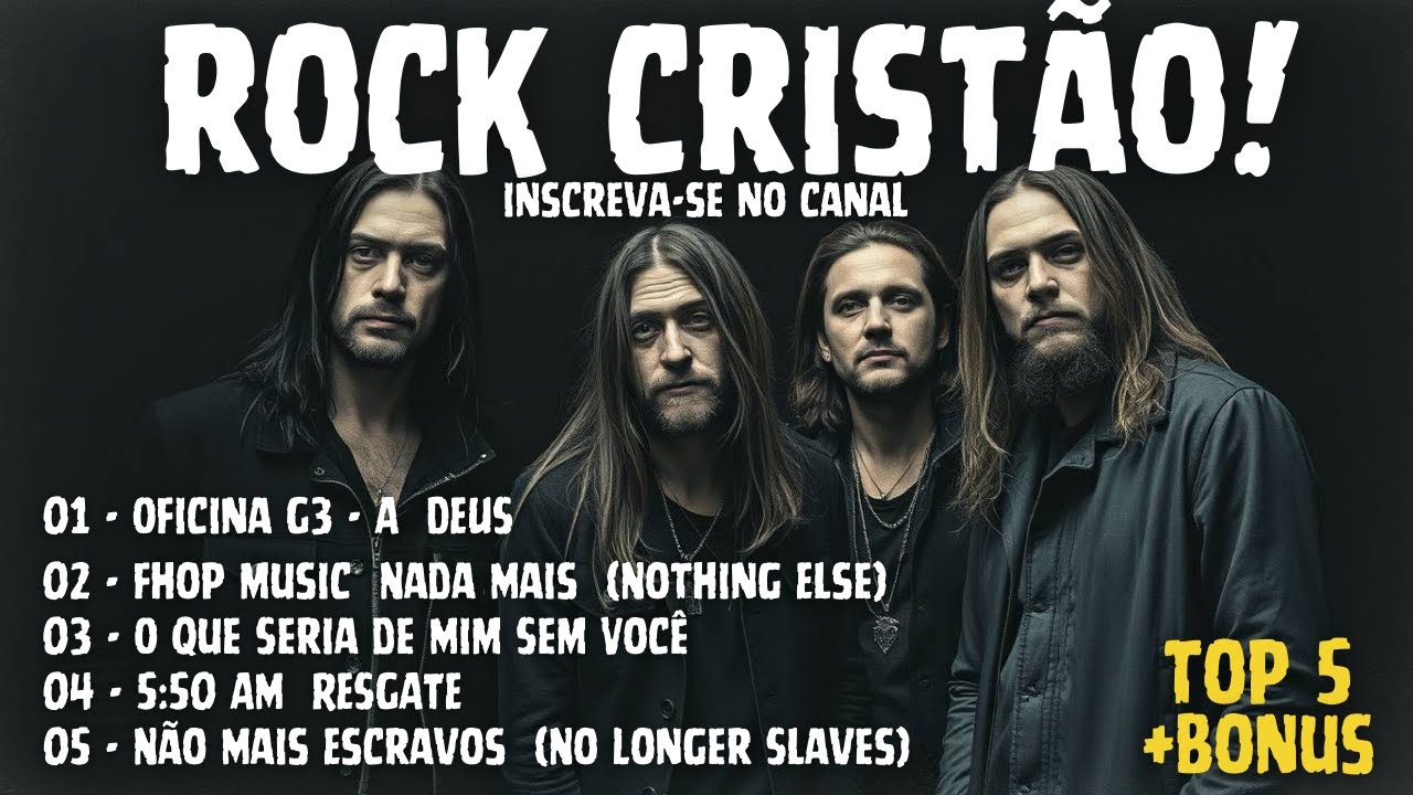 TOP 5 ROCK CRISTÃO DE DEZEMBRO | AS MAIS TOCADAS DO ROCK DO CÉU + BÔNUS