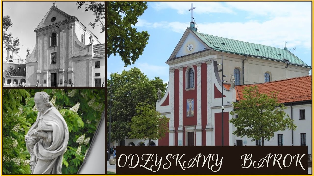 Lublin kościół Kapucynów - odzyskany barok