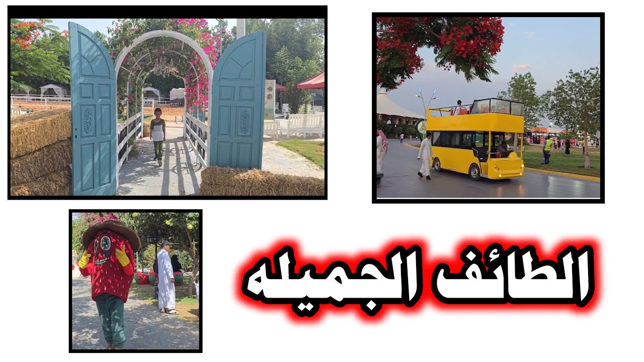 رحلتي إلى الطائف مع ( امونه )  - مزرعة الفراولة و حديقة الورد الطائفي - وبحيرة الريف - واوزون