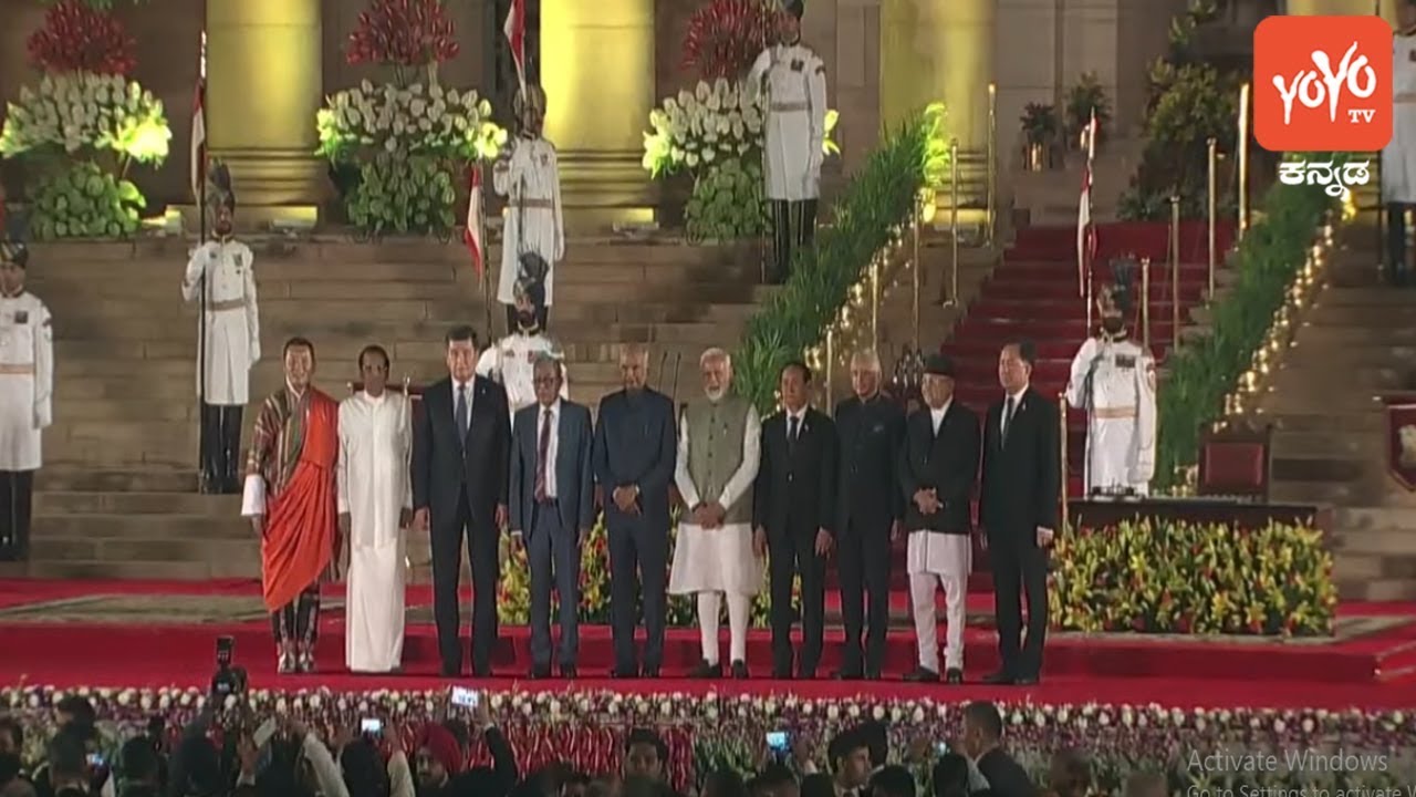 Foreign Top leaders Attend PM Modi's Swearing-in Ceremony | YOYO TV Kannada