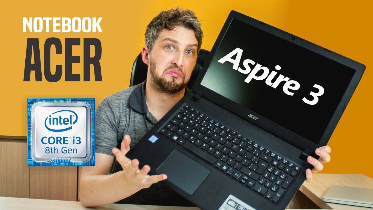 Review Notebook Acer Aspire 3 modelo testado A315-51 30V4 Core i3 de 8ª Geração Análise do Barato
