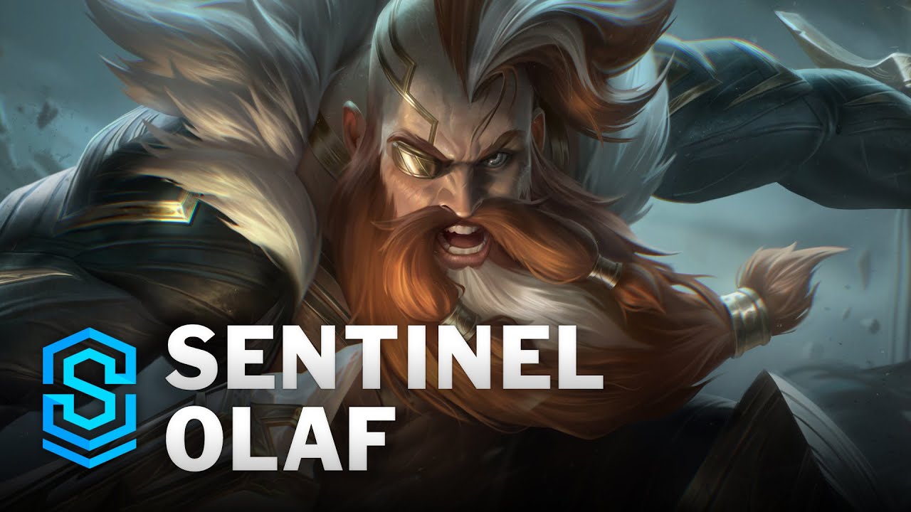 Sentinel Olaf Skin Spotlight - League of Legends