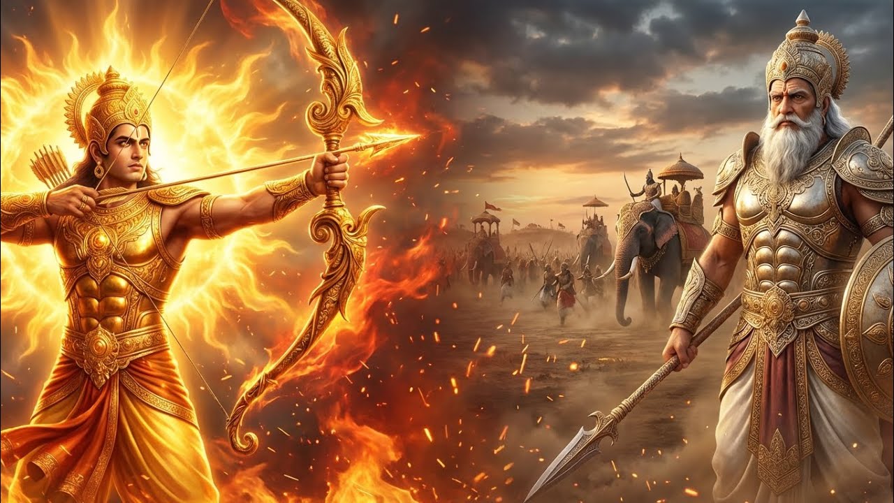 How Would the Final Battle Between Suryaputra Karna and Pitamah Bhishma End? ⚔️🔥